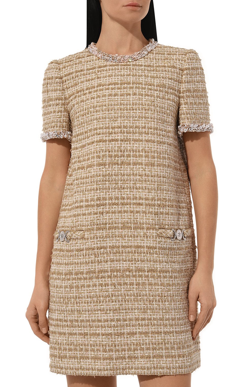 Твидовое платье VERSACE, арт. 1016271/1A11480, фото 3