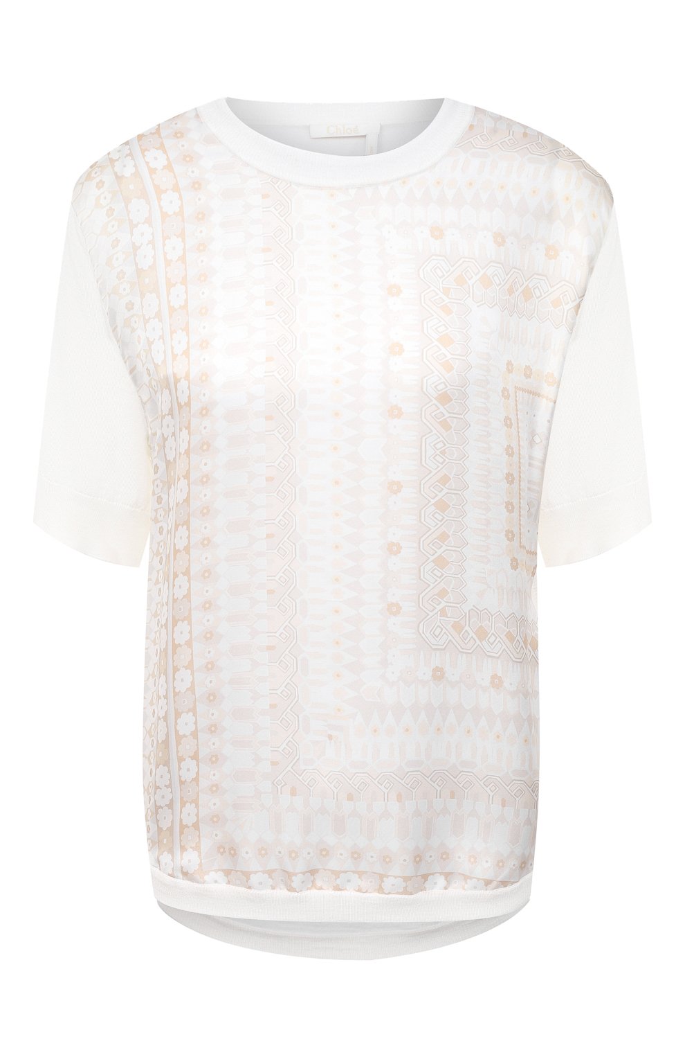 Т оп из шелка и шерсти CHLOÉ, арт. CHC20AMP08570, фото 1