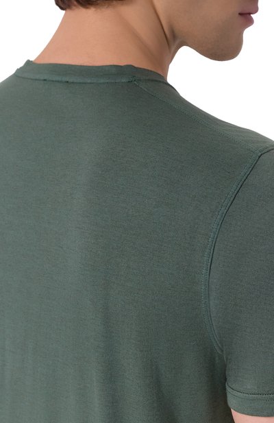 Футболка из хлопка и кашемира KITON, арт. UMK073411, фото 5