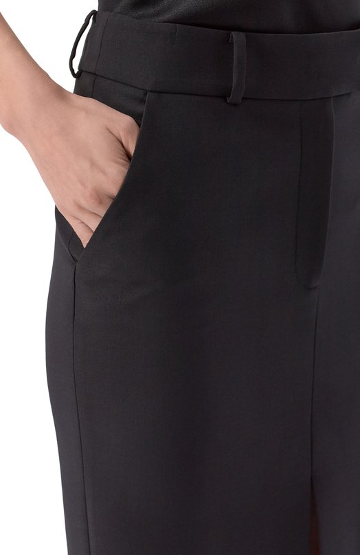 Шерстяная юбка Shervarli SK26-0026 Чёрный  SK26-0026 Фото 5