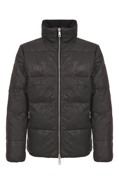 Мужская кожаный пуховик GIORGIO BRATO, арт. GU26F14090NAPSTM