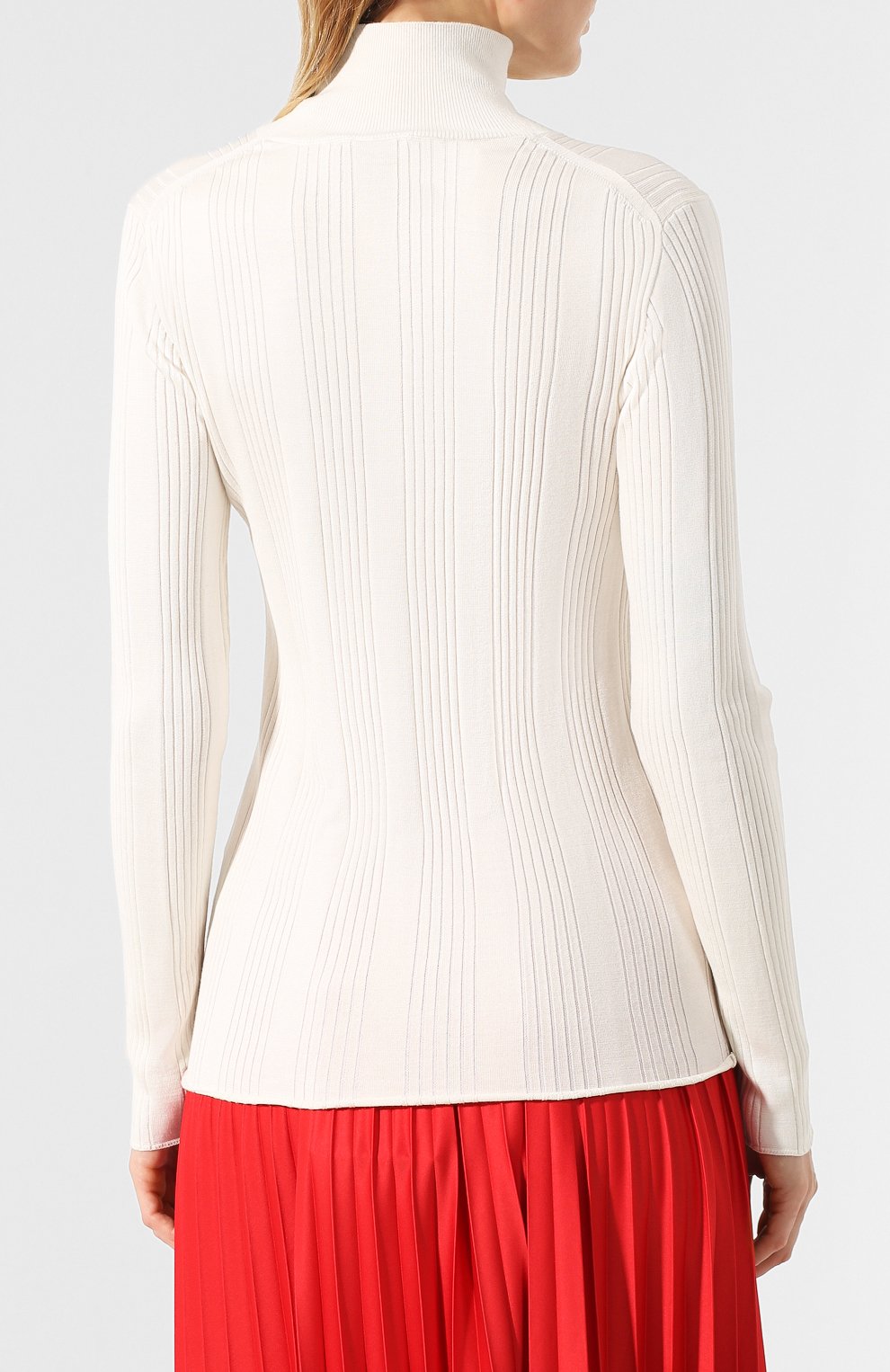 Шелковая водолазка BURBERRY, арт. 8007301, фото 4