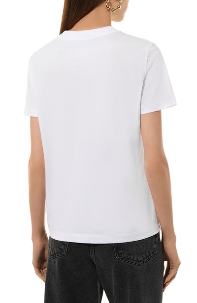 Хлопковая футболка VERSACE JEANS COUTURE, арт. 77HAHE05/CJ00E, фото 4