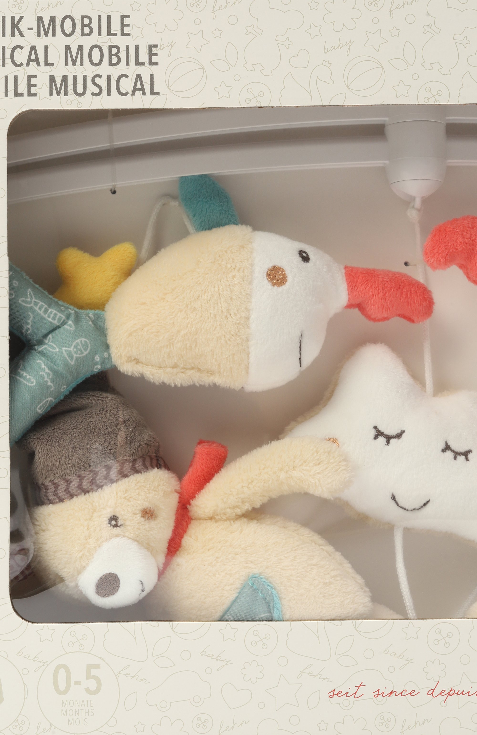 Музыкальный мобиль мишка бруно FEHN, арт. 60249, фото 2