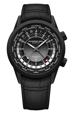 Мужские часы freelancer RAYMOND WEIL бесцветного цвета, арт. 2765-BKC-20001 | Фото 1 (Механизм: Автомат; Материал корпуса: Сталь; Региональные ограничения белый список (Axapta Mercury): Не проставлено; Цвет циферблата: Чёрный; Нос: Не проставлено; Ограничения доставки: m-style)