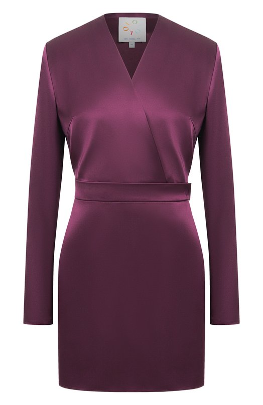 Атласное платье OLOLOL OLD361/1584.709 Фиолетовый OLD361/1584.709