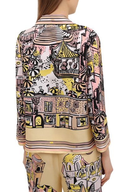 Шелковая рубашка EMILIO PUCCI, арт. 1HRJ50/1H721, фото 4