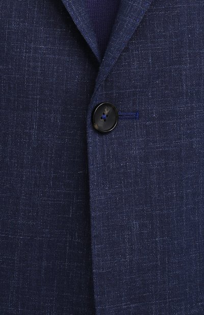 Пиджак из шерсти и льна EDUARD DRESSLER, арт. 7051/51014, фото 5