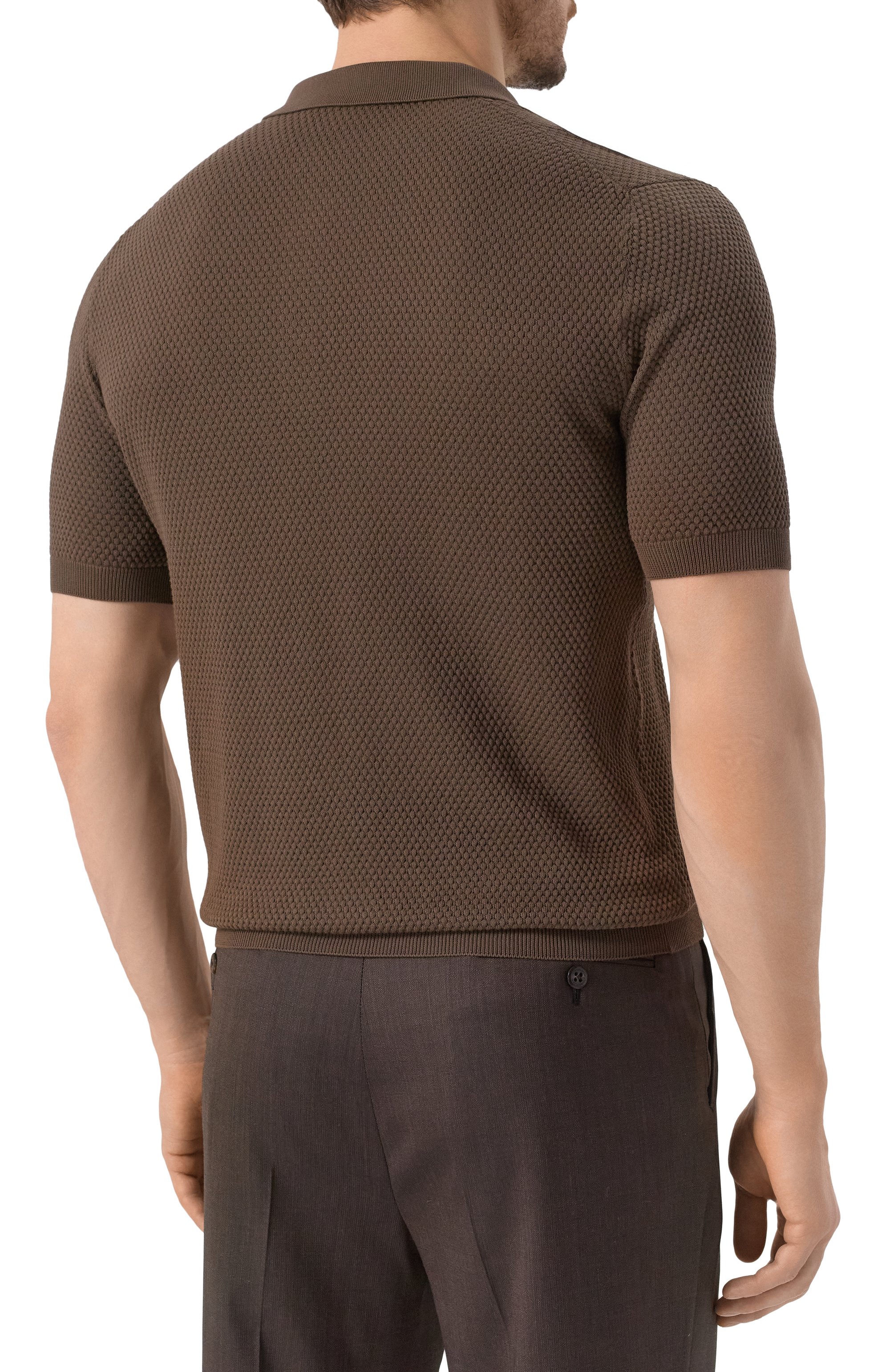 Хлопковое поло GRAN SASSO, арт. 57113/20620, фото 4