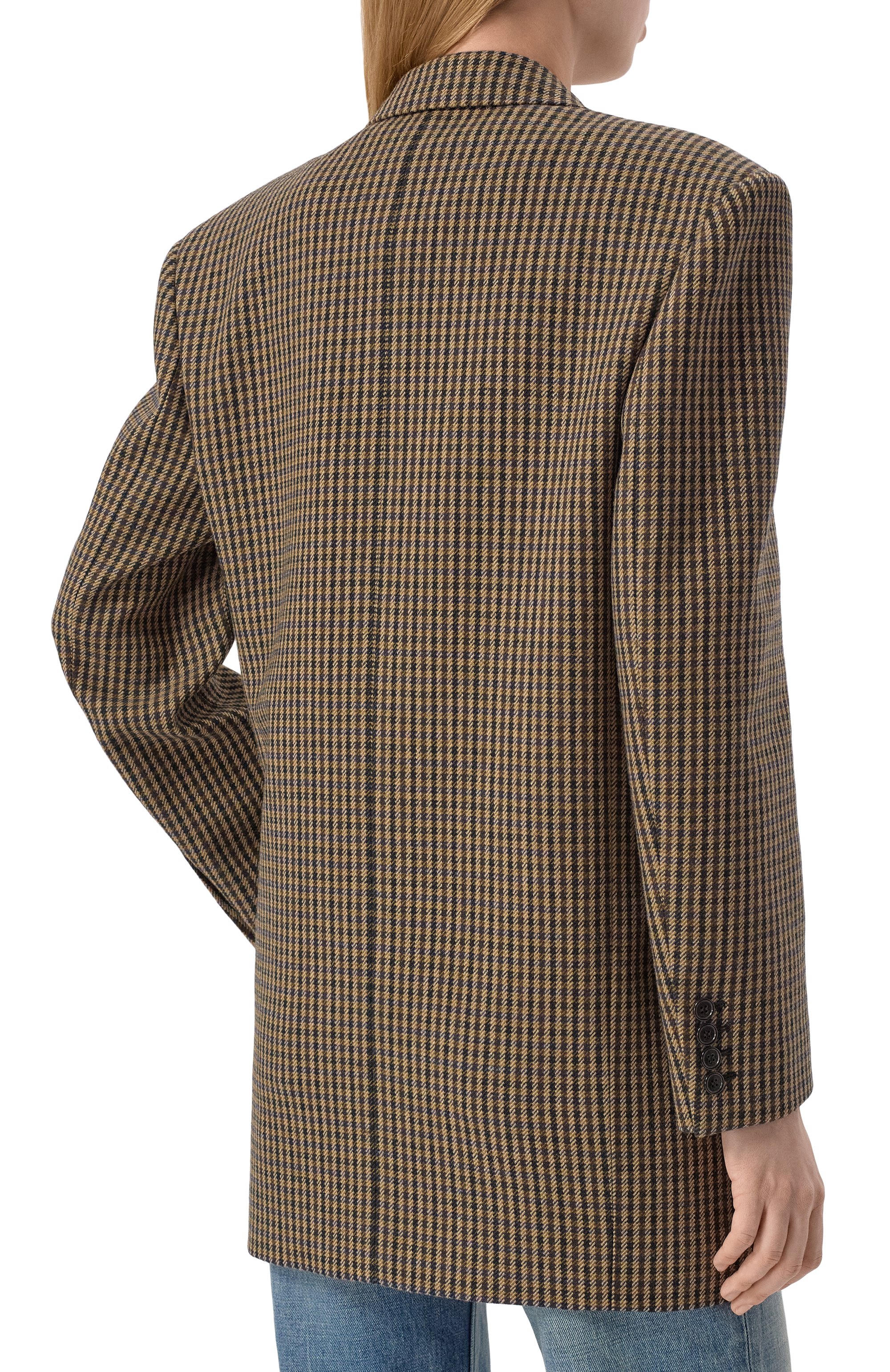 Шерстяной жакет SAINT LAURENT, арт. 798010/Y2H82, фото 4