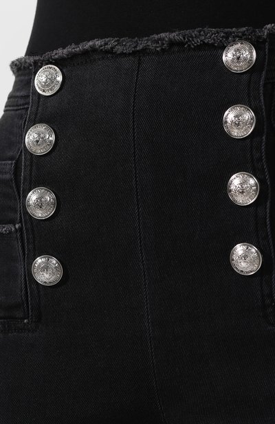 Джинсы с завышенной талией BALMAIN, арт. RF15307/D027, фото 5