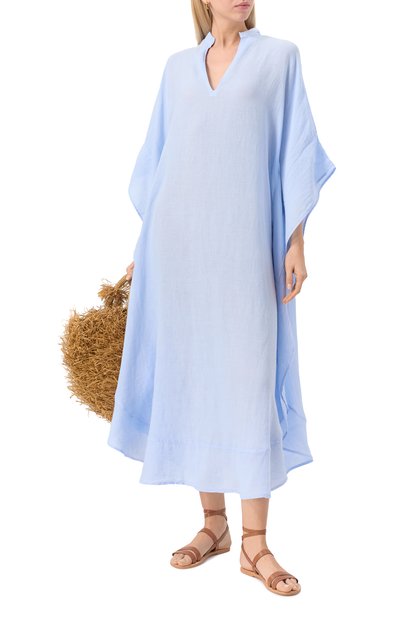 Льняная туника 120% LINO, арт. 32ALIW49FX/000D703, фото 2