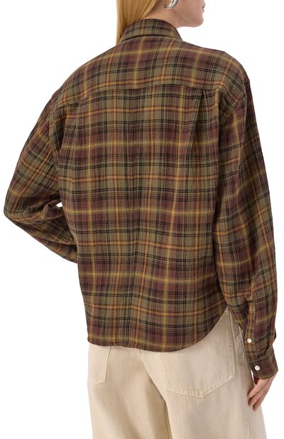 Хлопковая рубашка ISABEL MARANT ETOILE, арт. 25PCH0131FC/C1I03E, фото 4