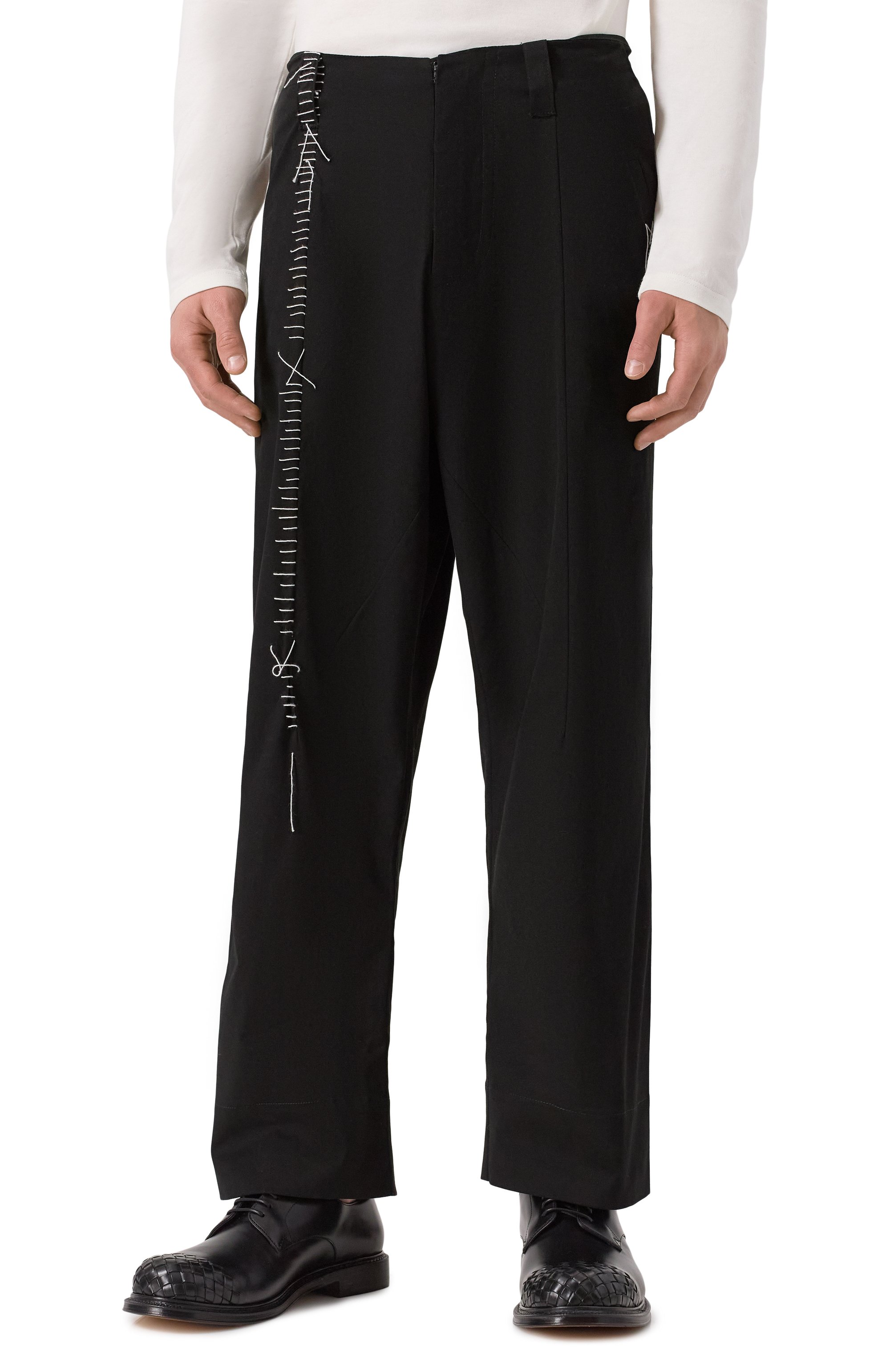 Хлопковые брюки 139DEC, арт. PN395-BK, фото 3