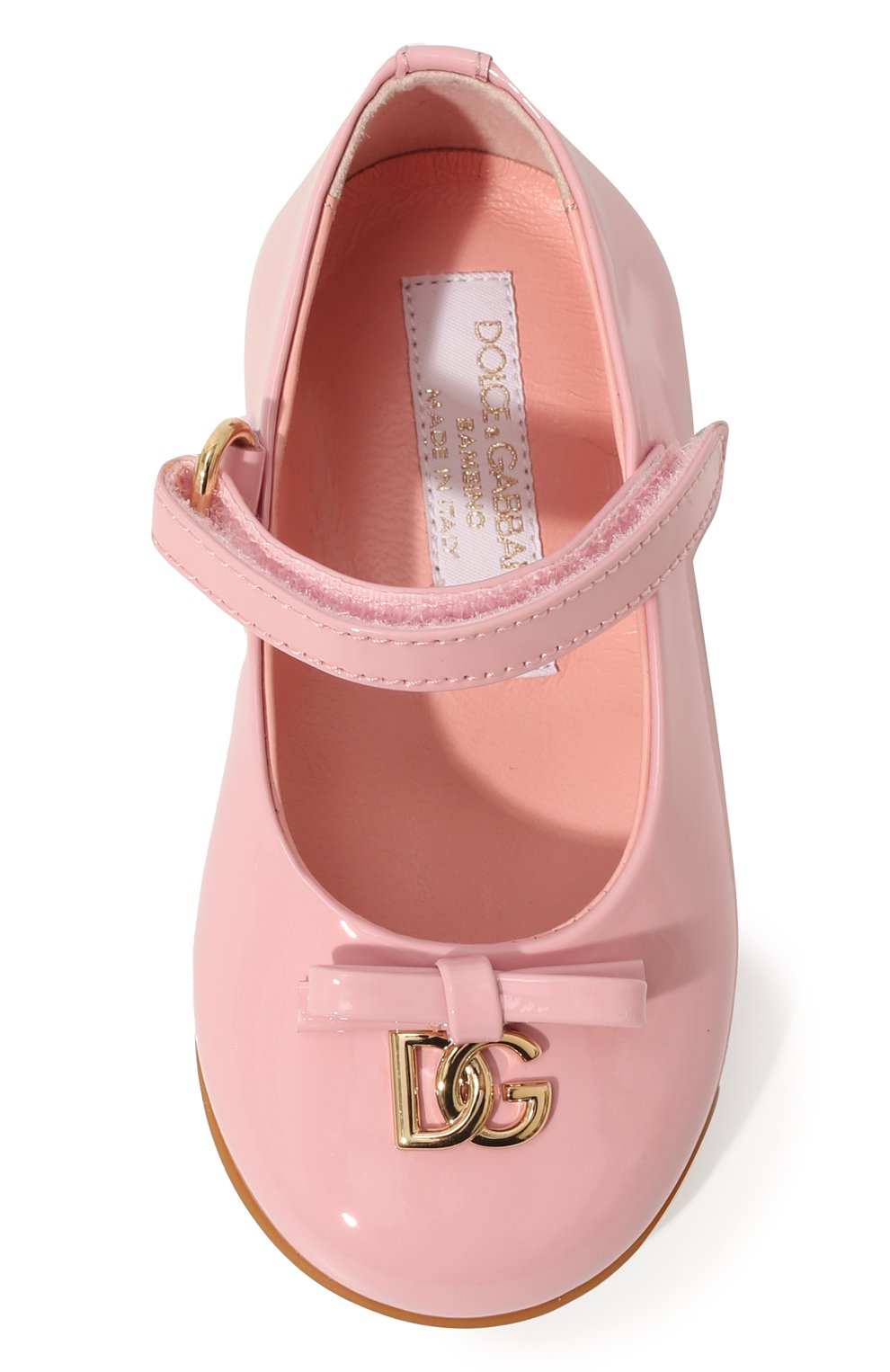 Кожаные балетки DOLCE & GABBANA, арт. D20081/A1328, фото 4