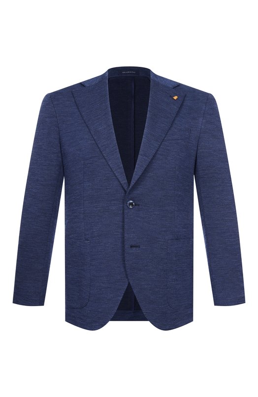 Шерстяной пиджак Sartoria Latorre JEF74/JJ196 Синий JEF74/JJ196