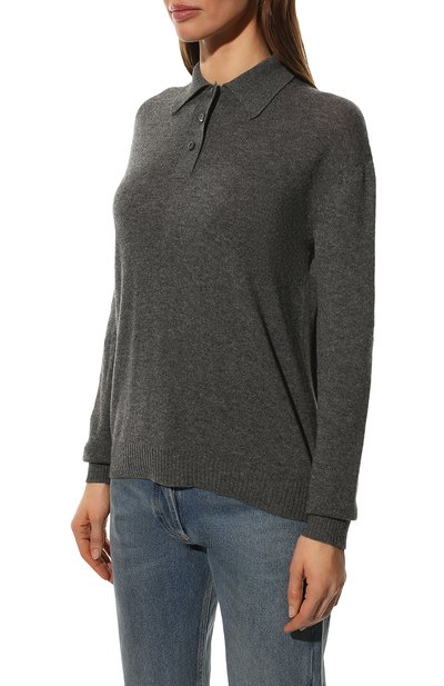 Кашемировое поло PRADA, арт. P24Q1P-100H-F0480-221, фото 3