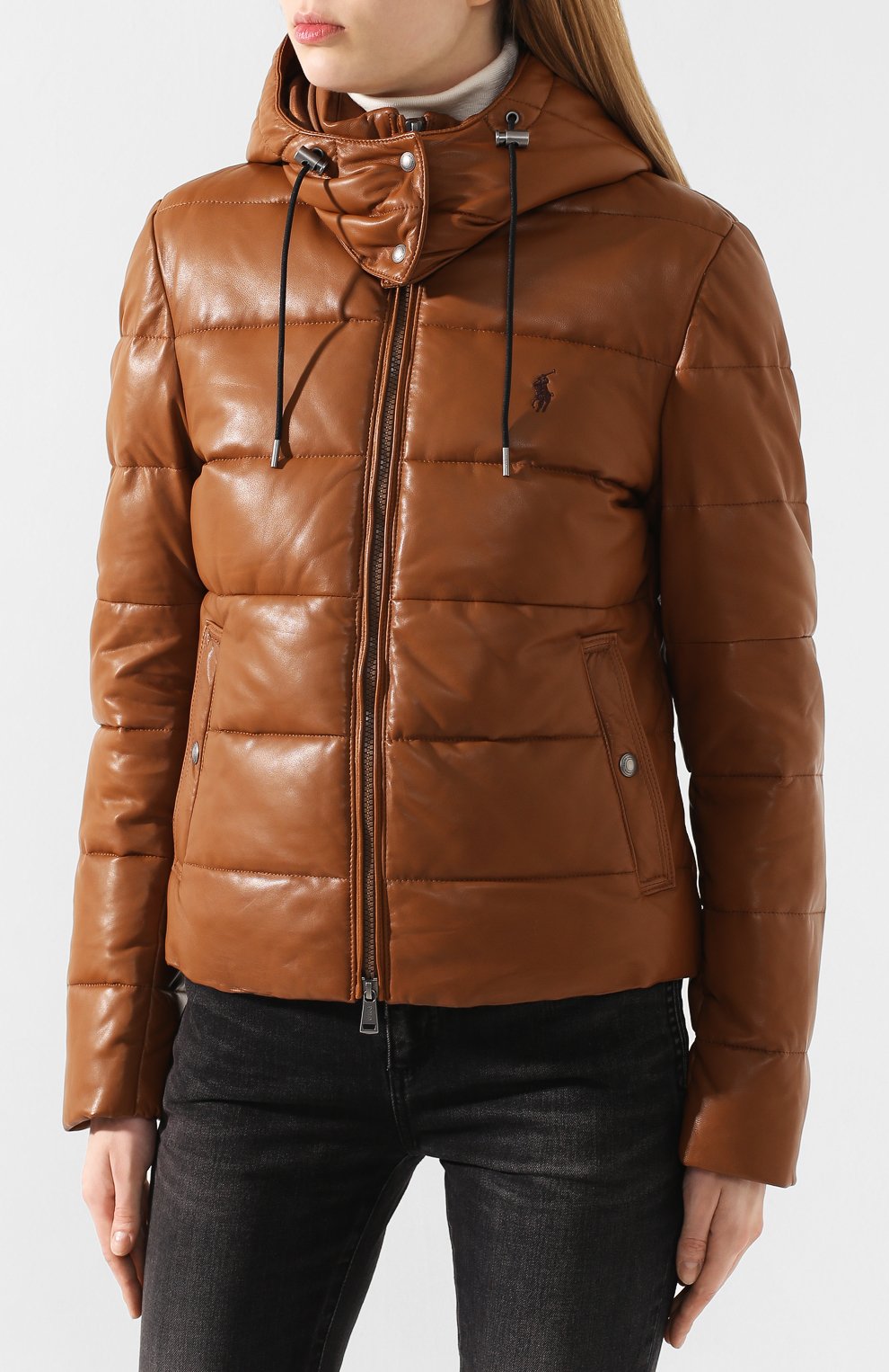 Кожаная куртка POLO RALPH LAUREN, арт. 211782985, фото 3