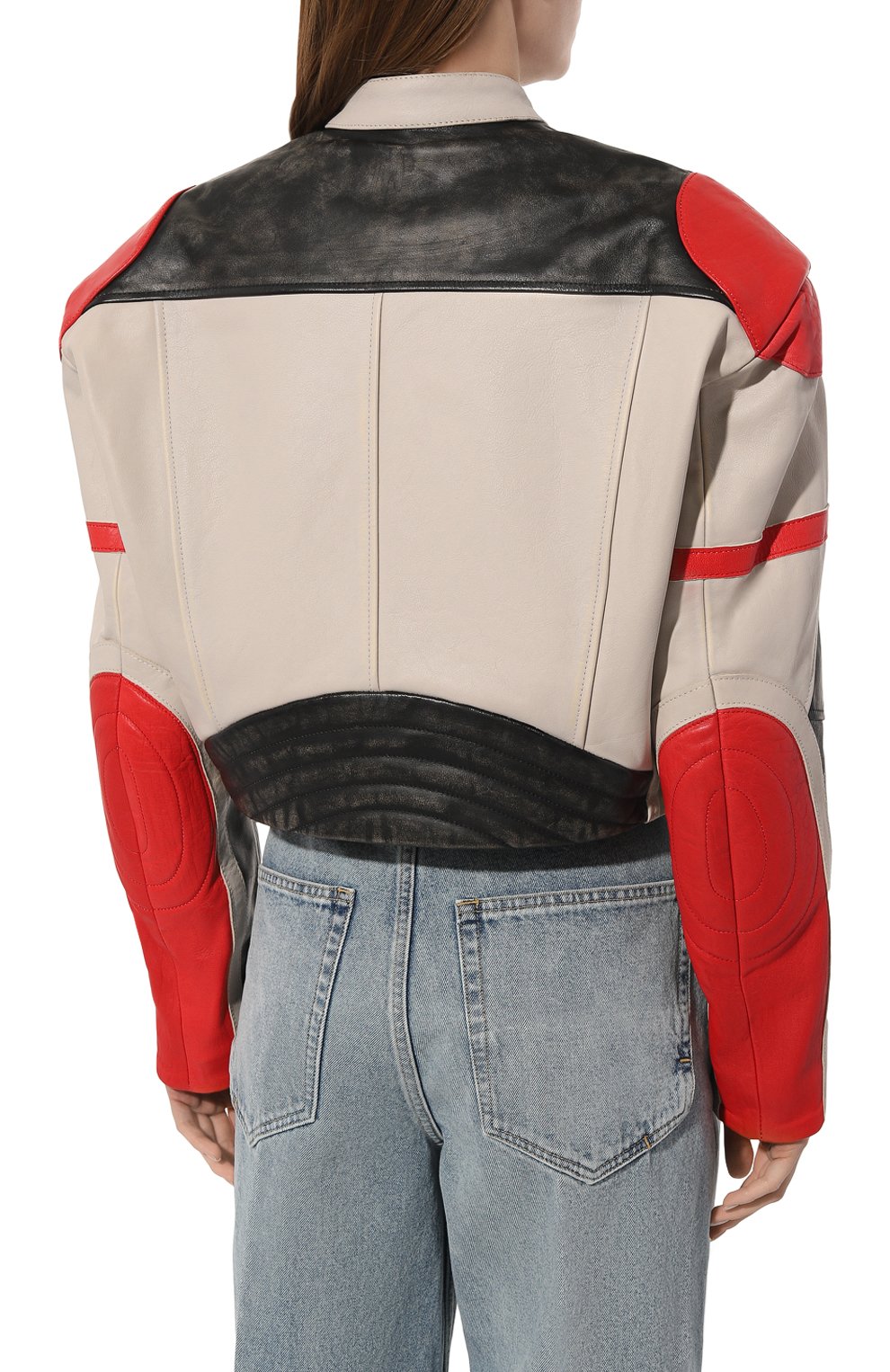 Кожаная куртка HALFBOY, арт. HSS241WLRJ010, фото 4