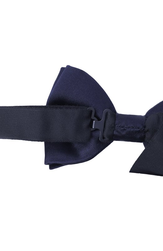 Шелковый галстук-бабочка Kiton UPAPC07201_001 Синий  UPAPC07201_001 Фото 4