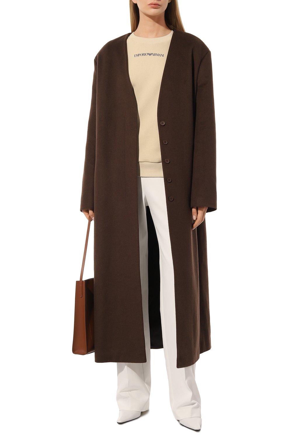 Хлопковый свитшот EMPORIO ARMANI, арт. 3R2M9I/1JXAZ, фото 2