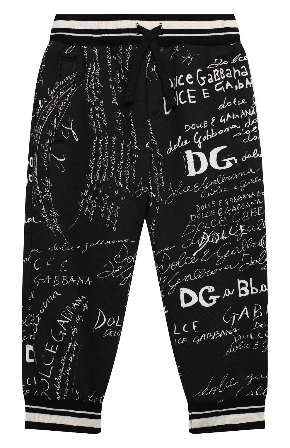 Хлопковые джоггеры DOLCE & GABBANA, арт. L4JPBQ/G7XBS/2-6, фото 1