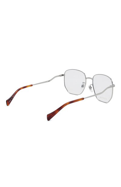 Оправа GUCCI серебряного цвета по цене 30700 руб., арт. GG0973 002, фото 4 Оправа GUCCI, арт. GG0973 002, фото 4