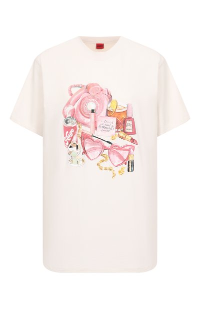 Хлопковая футболка HUGO, арт. 50539107, фото 1