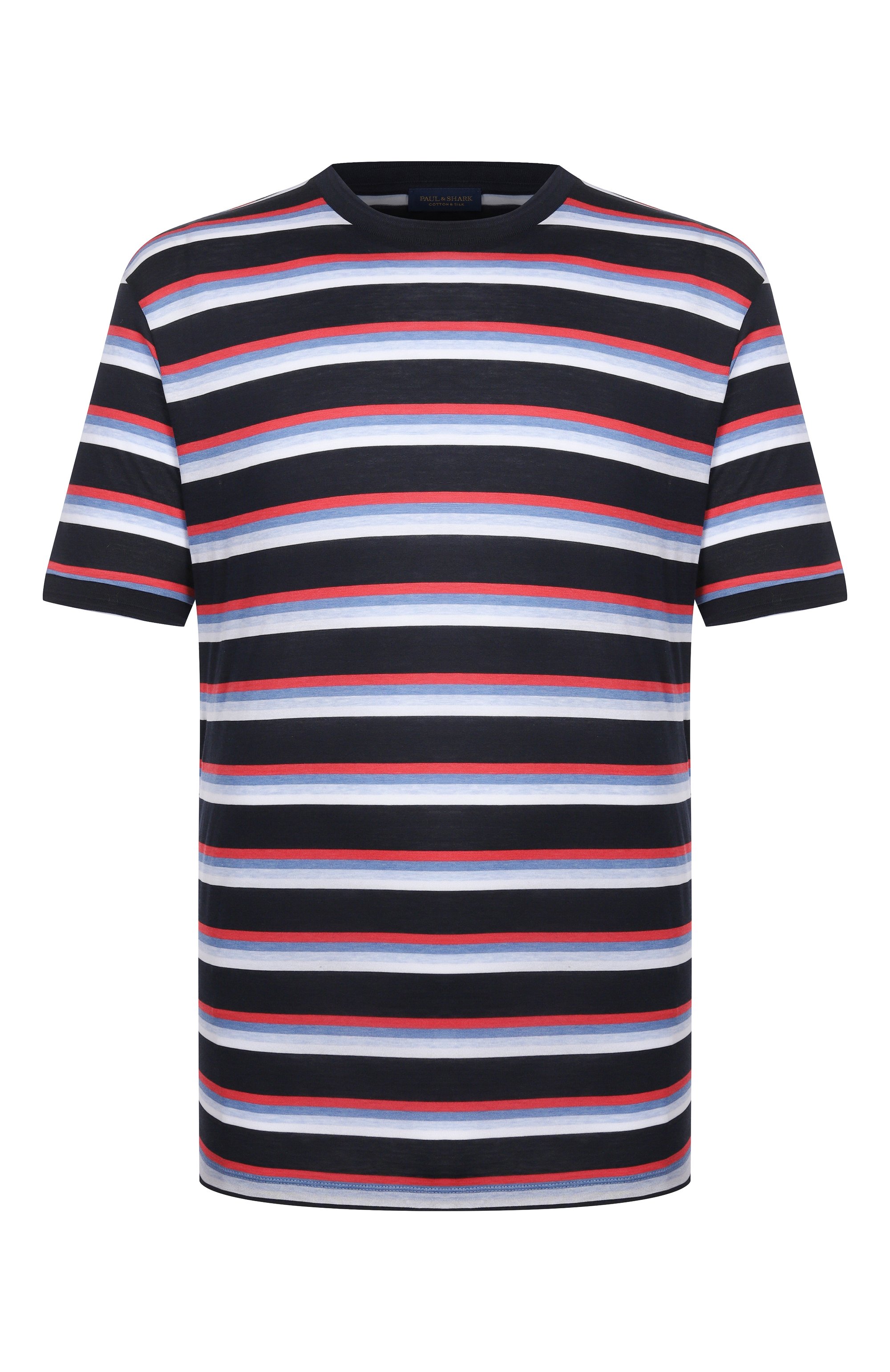 Футболка из хлопка и шелка PAUL&SHARK, арт. 25411058, фото 1