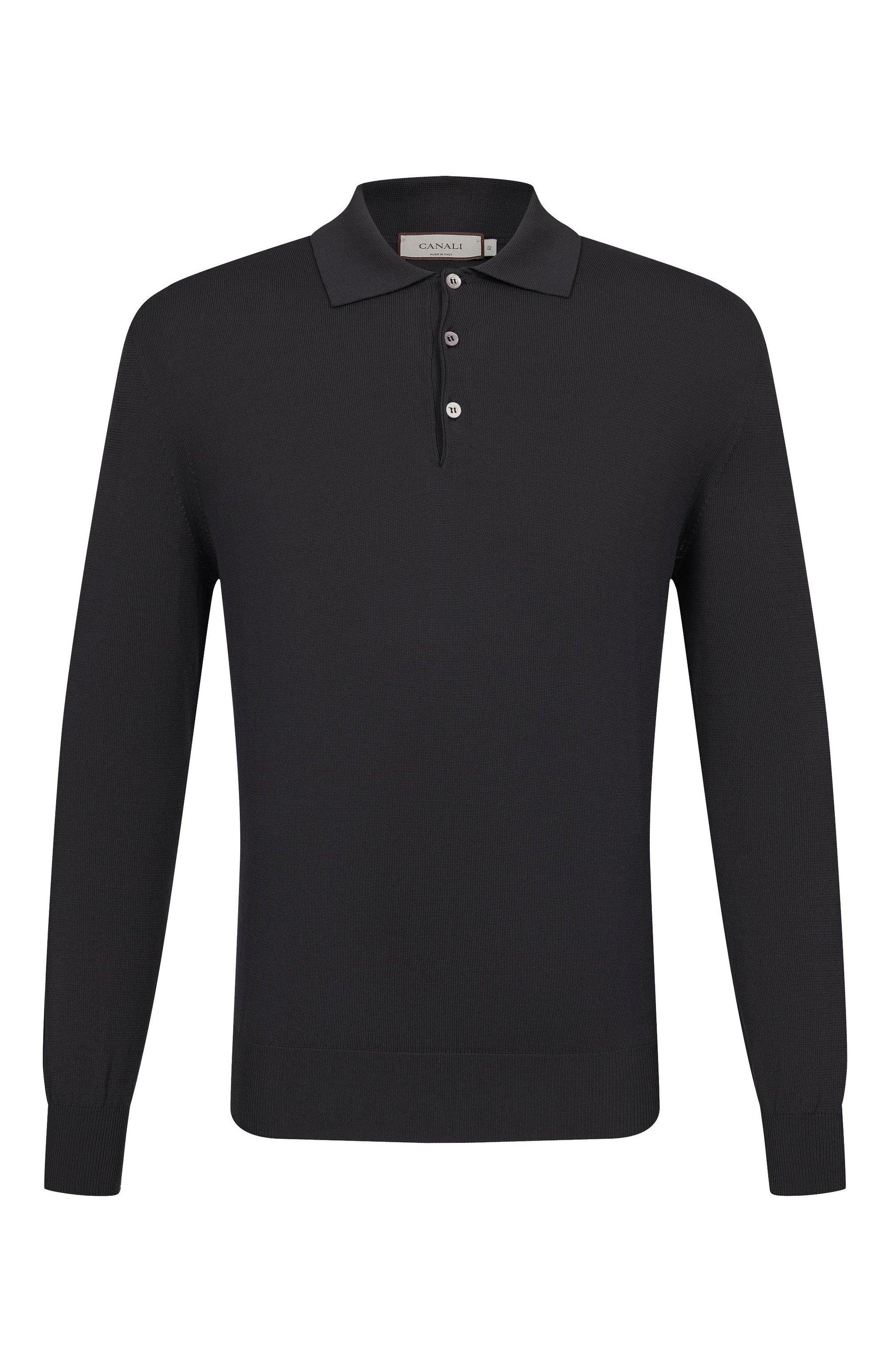 Хлопковое поло CANALI, арт. C0017B/MK02459, фото 1