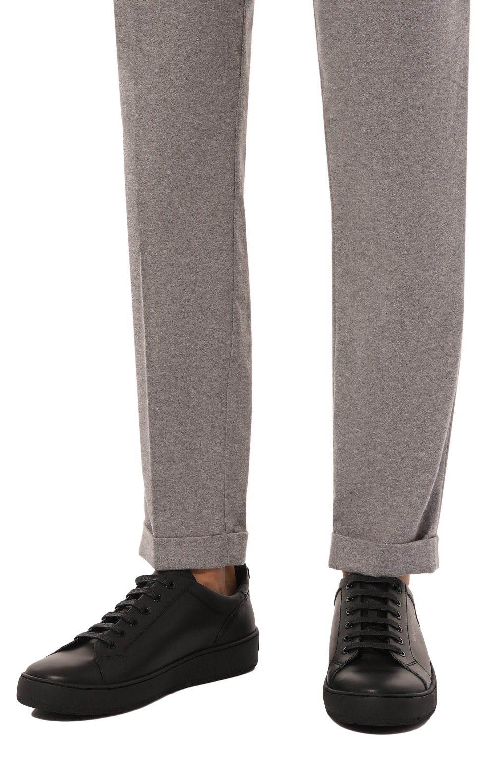 Кожаные кеды SERGIO ROSSI, арт. B05810-MMV305, фото 3