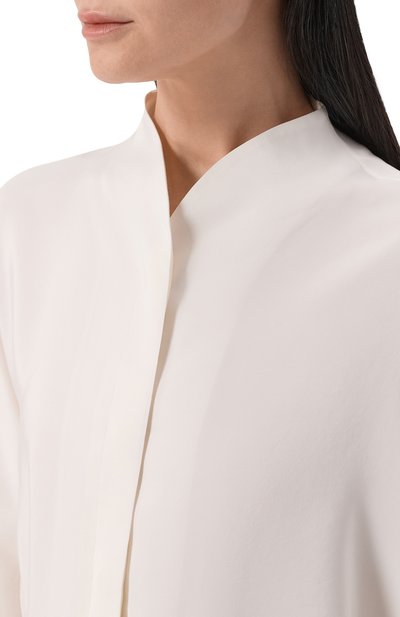 Шелковая блузка 12 STOREEZ, арт. 136072, фото 5