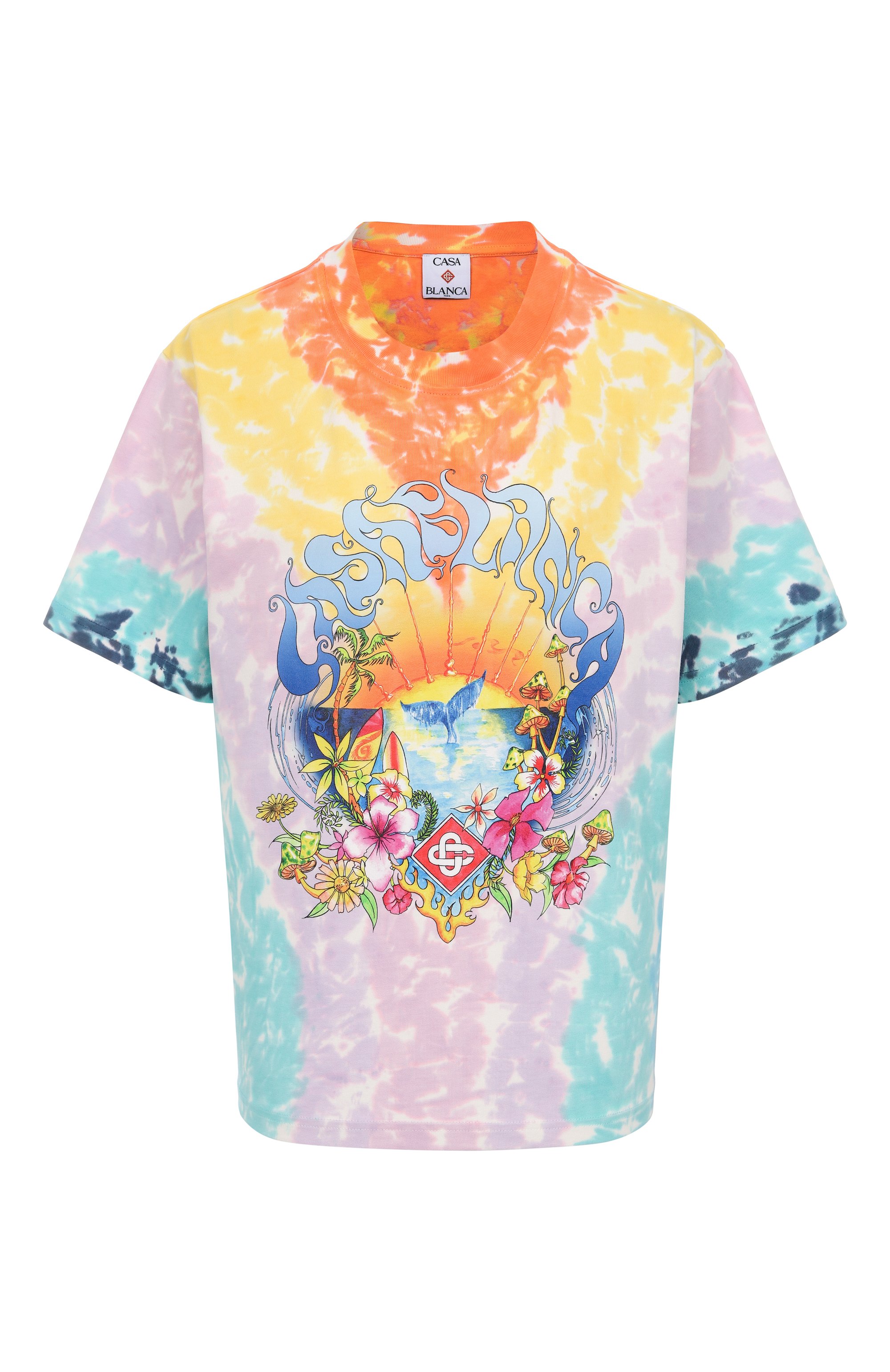 Хлопковая футболка CASABLANCA, арт. WS25-JTS-046-04, фото 1