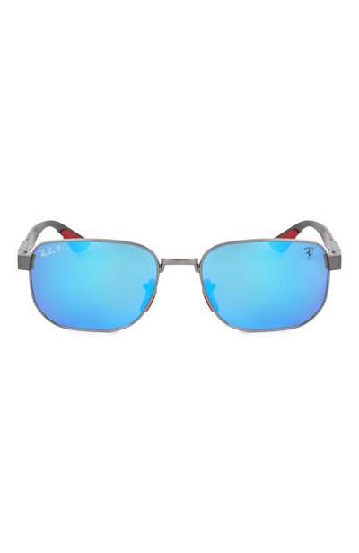 Солнцезащитные очки ray-ban x scuderia ferrari RAY-BAN голубого цвета по цене 47000 руб., арт. 8329M-F0014L, фото 2 Солнцезащитные очки ray-ban x scuderia ferrari RAY-BAN, арт. 8329M-F0014L, фото 2
