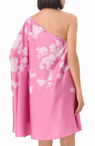 Атласное платье LIU JO розового цвета по цене 41390 руб., арт. CA5386TS872, фото 4 Атласное платье LIU JO, арт. CA5386TS872, фото 4