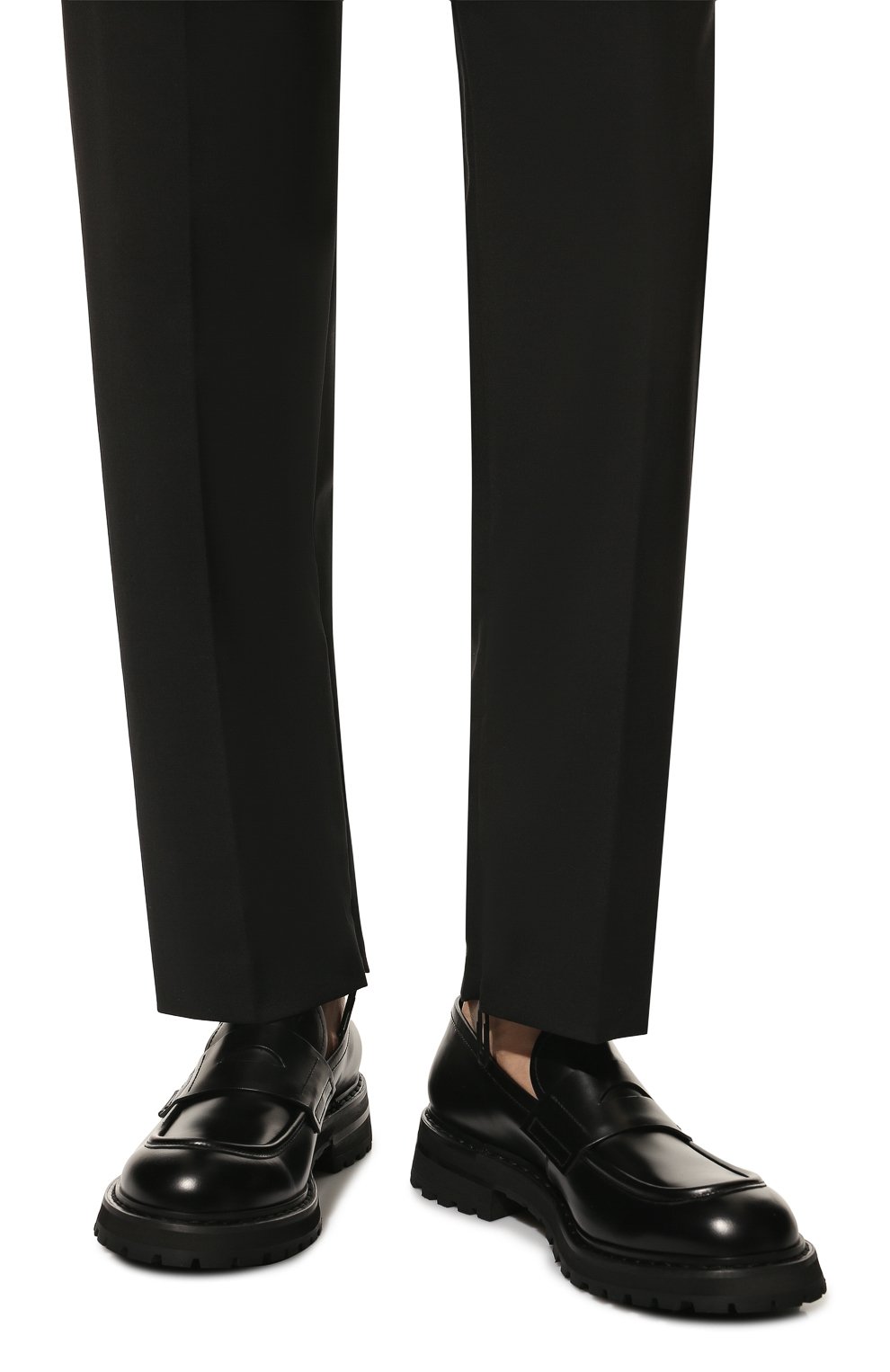 Кожаные пенни-лоферы PREMIATA, арт. 32019/R0IS, фото 3