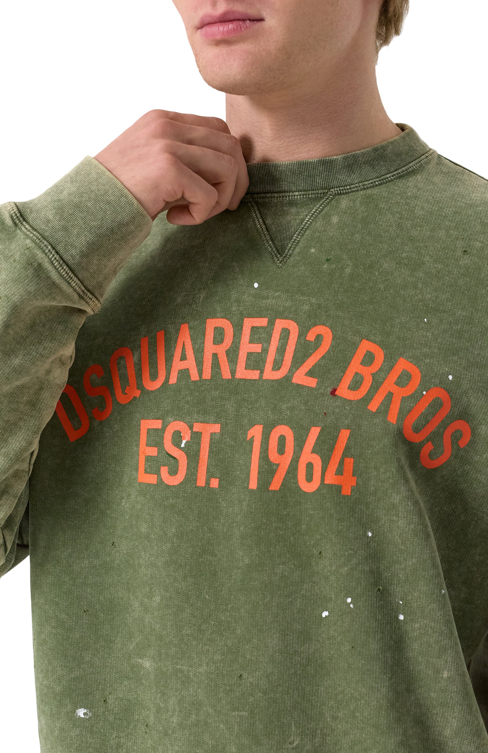 Хлопковый свитшот DSQUARED2, арт. S74GU0847/S25030, фото 5