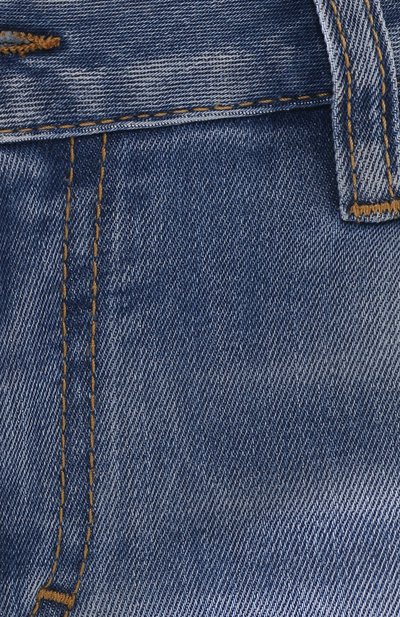 Джинсы с потертостями DSQUARED2 голубого цвета по цене 30950 руб., арт. S75LB0116/S30595, фото 5 Джинсы с потертостями DSQUARED2, арт. S75LB0116/S30595, фото 5