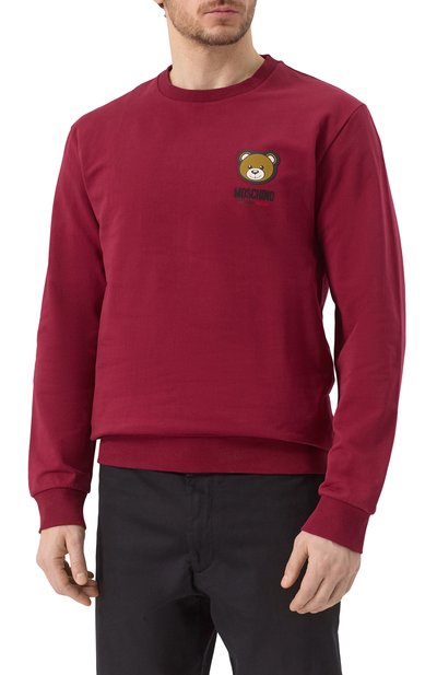 Хлопковый свитшот MOSCHINO, арт. A1788/4413, фото 3