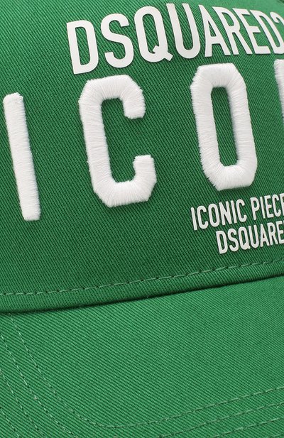 Хлопковая бейсболка icon DSQUARED2, арт. BCM0290 05C00001, фото 3
