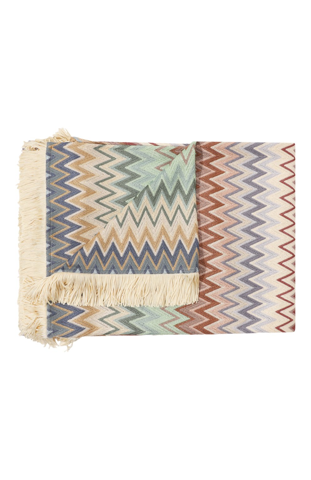 Плед MISSONIHOME разноцветного цвета по цене 84000 руб., арт. 1M3PL10001/160A, фото 1 Плед MISSONIHOME, арт. 1M3PL10001/160A, фото 1