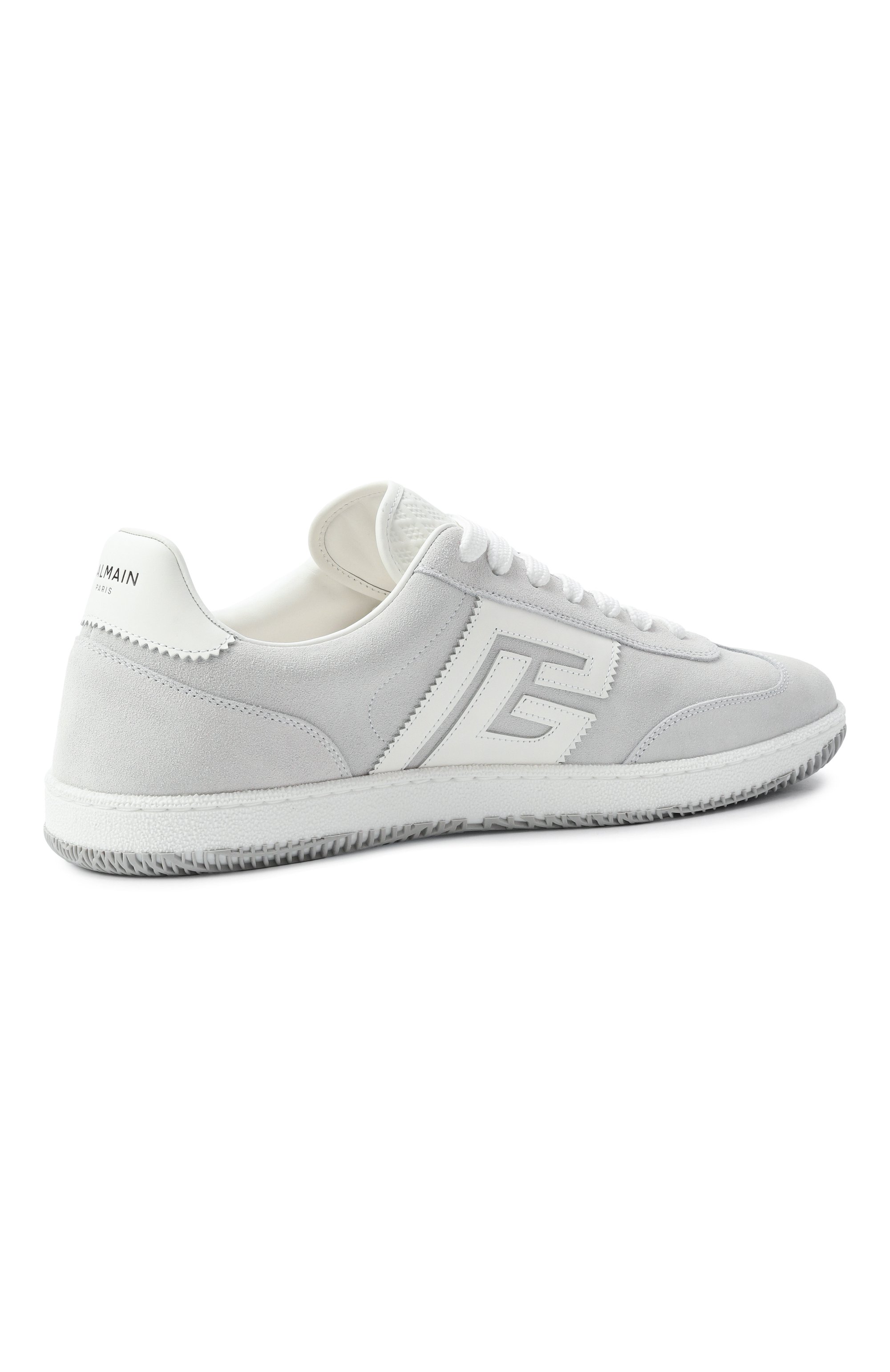 Замшевые кеды swan BALMAIN, арт. FM1VI360/LWSC, фото 5