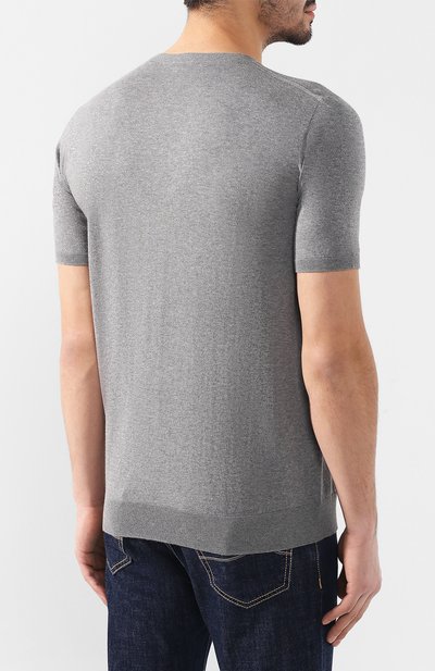 Хлопковая футболка BRIONI, арт. UMR00L/P8K34, фото 4