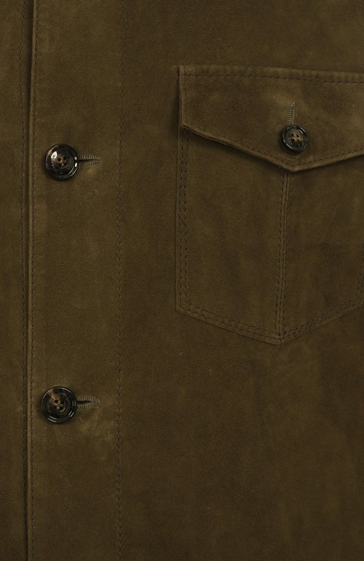 Замшевая куртка-рубашка Windsor 0LEAN02-L/1300168/58 Хаки  0LEAN02-L/1300168/58 Фото 6