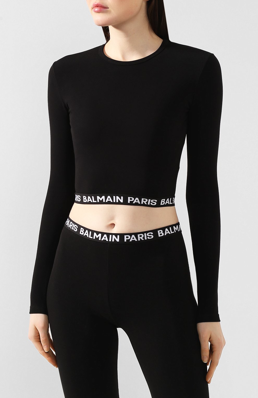 Хлопковый лонгслив BALMAIN, арт. BPM005010, фото 3