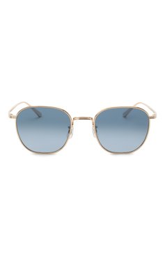 Женские солнцезащитные очки THE ROW X OLIVER PEOPLES синего цвета, арт. 1230ST-5035Q8 | Фото 4 (Кросс-КТ: С/з-унисекс; Региональные ограничения белый список (Axapta Mercury): RU; Тип очков: С/з; Очки форма: Круглые; Оптика Гендер: оптика-унисекс)