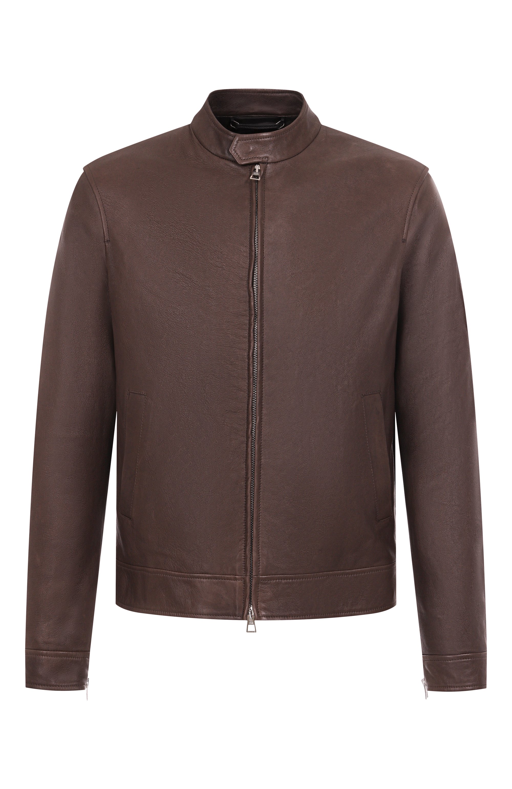 Кожаная куртка JACOB COHEN, арт. 25E P/JUM_H0072 00G D1357 RW, фото 1