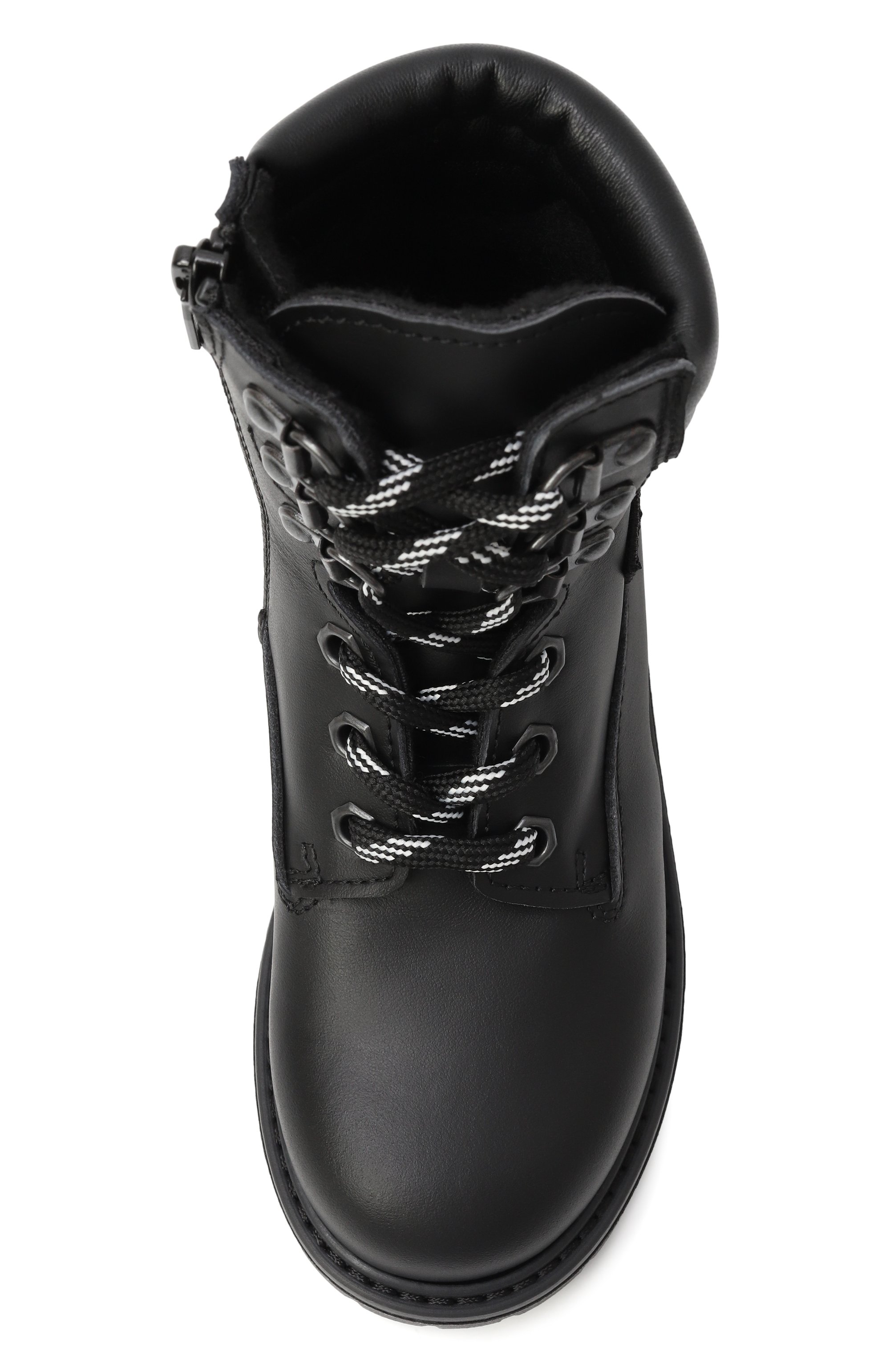 Кожаные ботинки MSGM KIDS, арт. 81170/19-27, фото 4