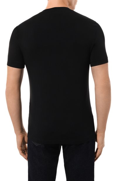 Футболка из вискозы GIORGIO ARMANI, арт. 8NST63/SJP4Z, фото 4