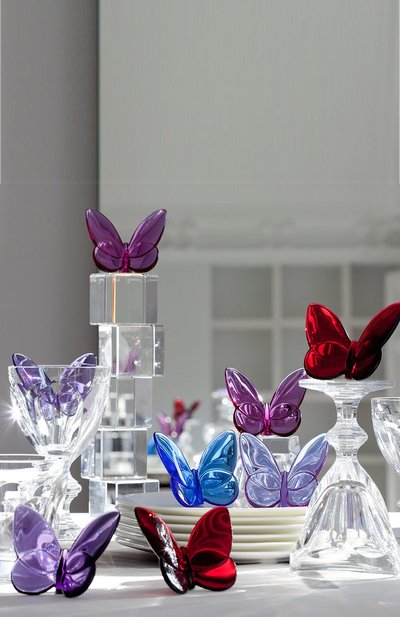 Статуэтка lucky butterfly BACCARAT красного цвета по цене 28000 руб., арт. 2 104 322, фото 3 Статуэтка lucky butterfly BACCARAT, арт. 2 104 322, фото 3